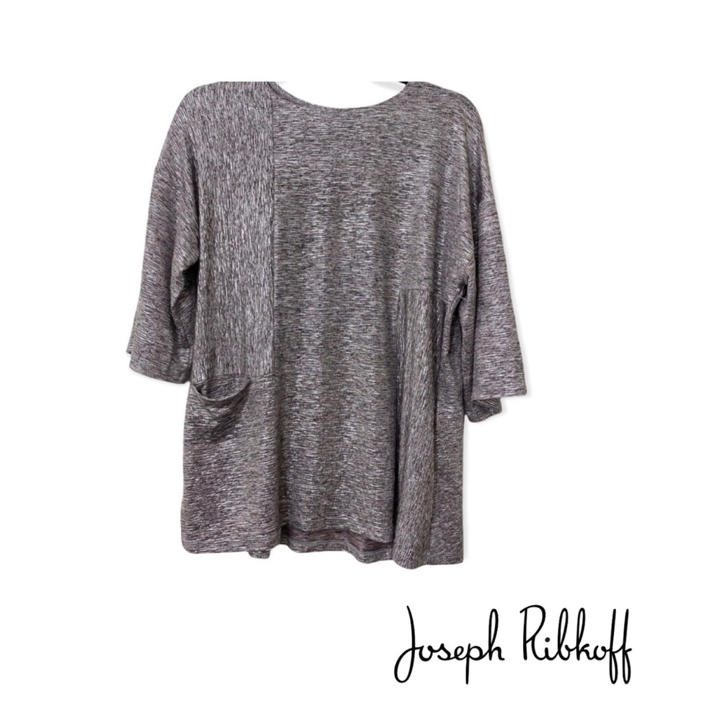 Joseph ribkoff designer stylish & comfy top relaxed fit 2-6 NWT